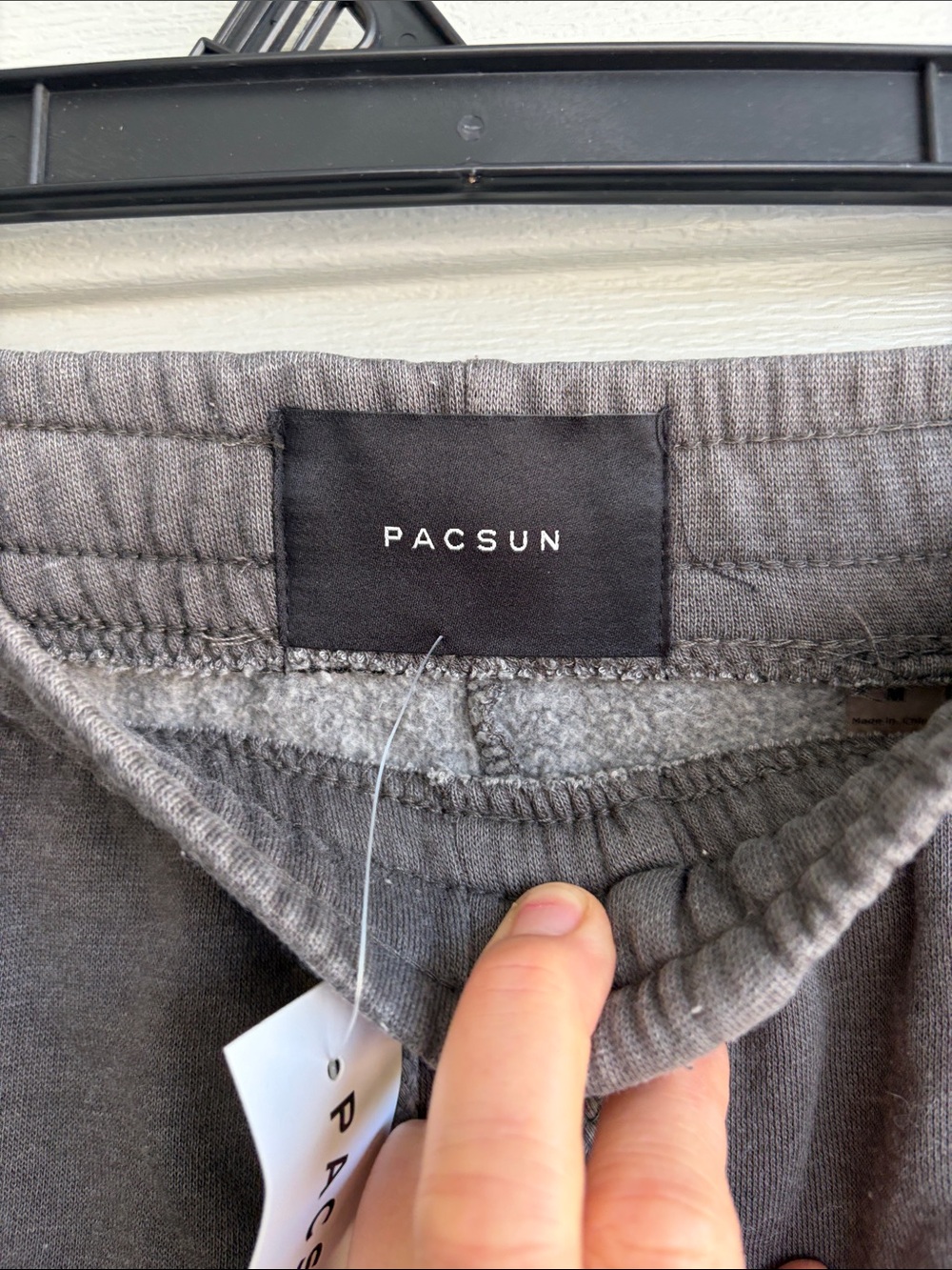 NWT PacSun Casual Drawstring sweat Shorts - Gray - Picture 3 of 6